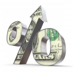 Largest interest rate increase since April, 1987 